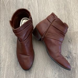 Material Girl ankle booties